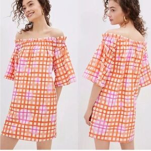 Anthropologie Corey Lynn Calter Mary Plaid Dress